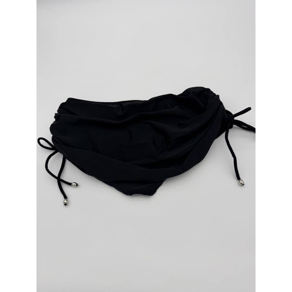 Black Catalina Adjustable Side Skirted Swimsuit Bottom-Small-New-Retro - Picture 2 of 3